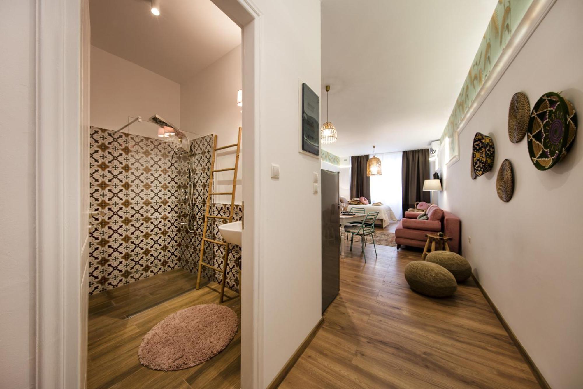 Omonia yakınında 42 m2 stüdyo Daire, 1 banyolu Atina Dış mekan fotoğraf