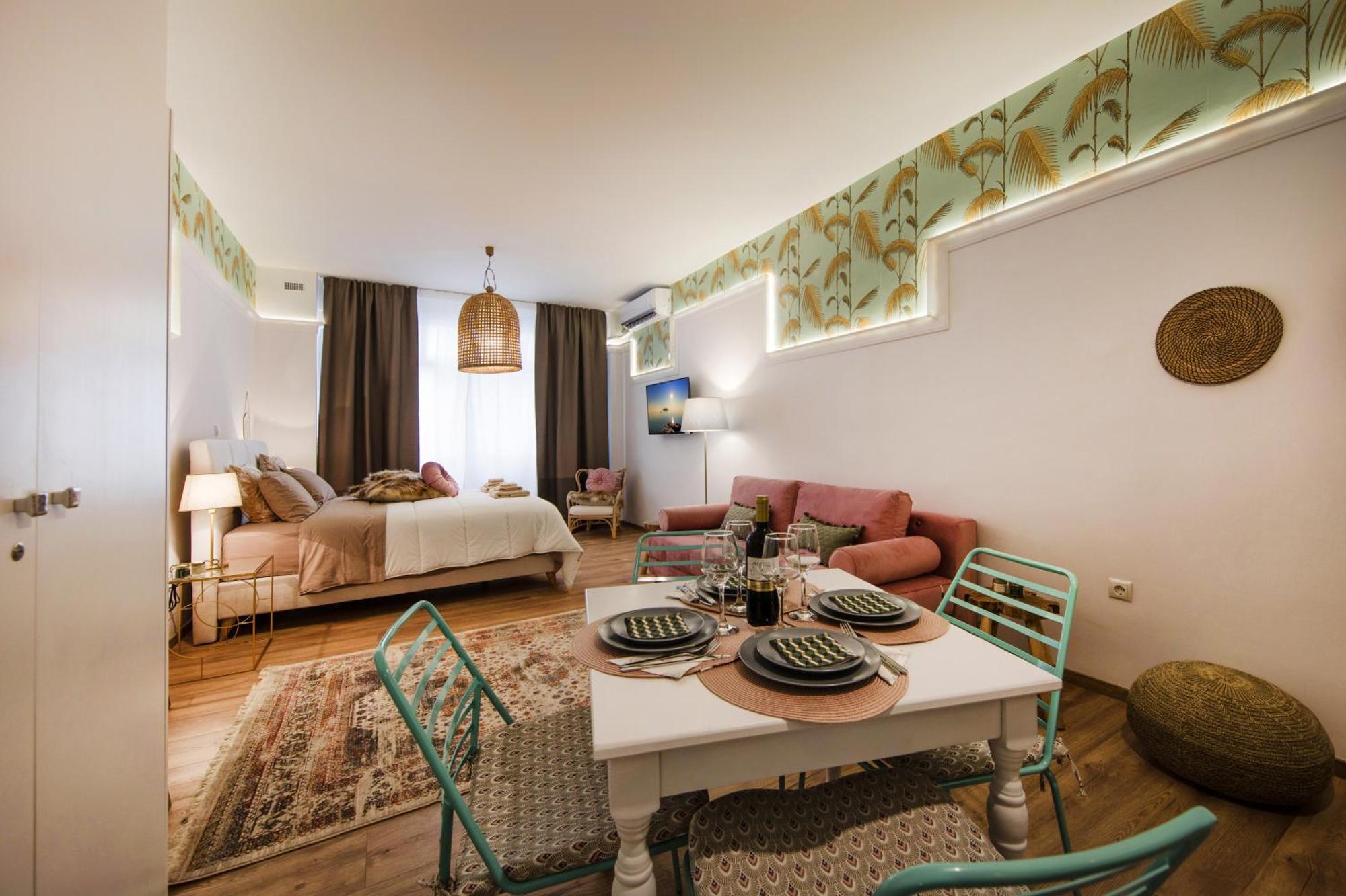 Omonia yakınında 42 m2 stüdyo Daire, 1 banyolu Atina Dış mekan fotoğraf